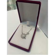 silver necklace