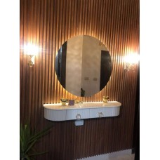Table with mirror