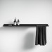 Metal shelves