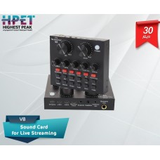 Sound card for live streaming 