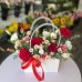 Gift arrangement with flowers