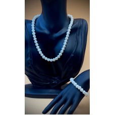 Natural pearl set