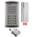 ﻿Intercom Commax 8 Apartments