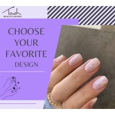 Gel Color With Design 
