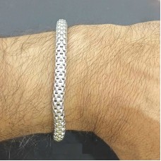 Men's silver bracelet