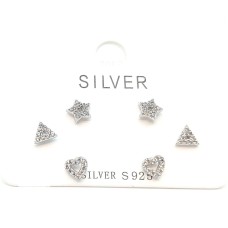 silver earring