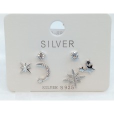 silver earring