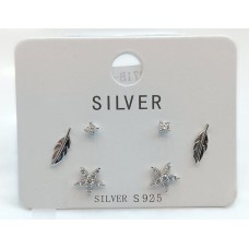 silver earring