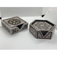Set of sea shell coasters