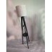 Turkish wooden ground light stand