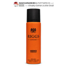 "Riggs London Hero Body Spray – 250ml Deodorant for Men  "