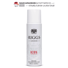 Riggs London Icon Body Spray – 250ml Deodorant for Men