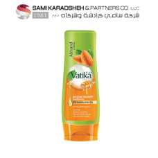 Vatika Naturals Moisture Treatment Conditioner 400ml | Enriched with Almond & Honey | Deep Nourishment | For Dry and Frizzy hair