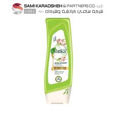 Vatika Naturals Spanish Garlic Conditioner 400ml | Natural & Herbal | Smoothen Dull, Dry & Frizzy Hair | For Weak, Falling Hair