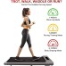 Flat treadmill without handle