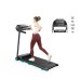 Electric treadmill.