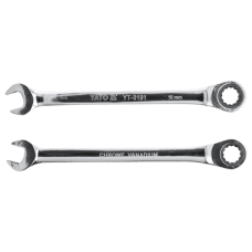 Professional wrench designed for automotive workshops and service centers, ideal for tight spaces.