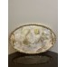 Resin coated wood tray