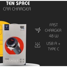 Ten space car charger