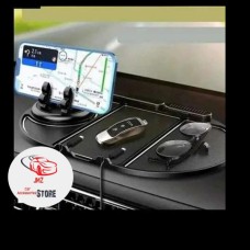 Mobile phone holder and charger port