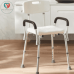 Medical Shower Chair with Backrest & Armrests