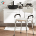 Medical Shower Chair with Backrest & Armrests