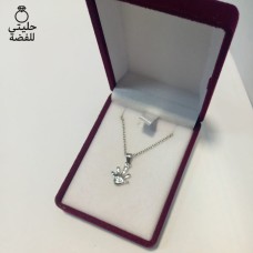silver necklace
