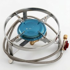 Round Gas Stove Compatible with 0.5kg Gas Cylinder