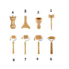 Wooden Massage Tools Set – Natural Body Relaxation & Therapy Wooden Massage Tools Set – Natural Body Relaxation & Therapy