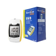 GlucoLab Blood Glucose Monitoring System + 25 Test Strips GlucoLab Blood Glucose Monitoring System + 25 Test Strips