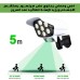 Solar LED Security Camera Style Light with Remote Control