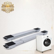 Expandable Metal CPU Stand with Lockable 360° Wheels – Multi-Purpose Adjustable Computer Tower Holder**