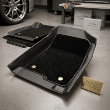 Custom Double-Layer Car Floor Mats - Durable PVC Leather + Detachable Carpet Custom Double-Layer Car Floor Mats - Durable PVC Leather + Detachable Carpet