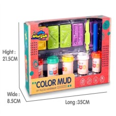 DIY Color Mud Modeling Clay Set – Multicolor Creative Play Dough Kit for Kids DIY Color Mud Modeling Clay Set – Multicolor Creative Play Dough Kit for Kids