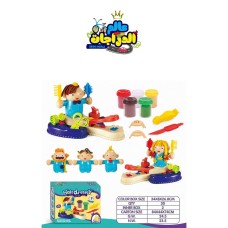 DIY Children's Creative Barber Clay Toy Set DIY Children's Creative Barber Clay Toy Set