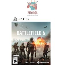 Physical disc copy of Battlefield 6 for the PlayStation 5 console. Physical disc copy of Battlefield 6 for the PlayStation 5 console.