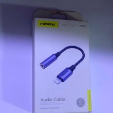 محول Foneng BM30 من Lightning إلى 3.5 ملم محول Foneng BM30 من Lightning إلى 3.5 ملم