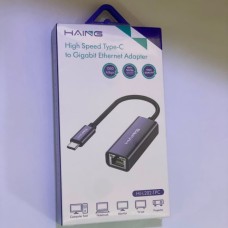 محول HAING HI-L202-TPC من Type-C إلى Gigabit Ethernet