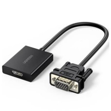 محول UGREEN من VGA ذكر إلى HDMI أنثى محول UGREEN من VGA ذكر إلى HDMI أنثى