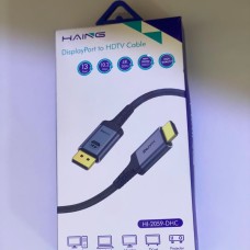 كيبل HAING HI-2059-DHC من DisplayPort إلى HDMI 4K كيبل HAING HI-2059-DHC من DisplayPort إلى HDMI 4K
