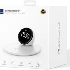 Wireless Charger with LED Night Light, Clock & Bluetooth Speaker Wireless Charger with LED Night Light, Clock & Bluetooth Speaker