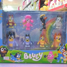 Bluey Character Figures.
