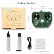 Solar-Powered Animal & Bird Repeller Solar-Powered Animal & Bird Repeller