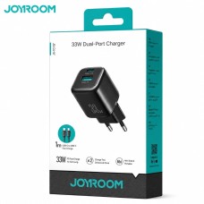 JOYROOM 33W Dual-Port Fast Charger with Type-C to Type-C Cable 1m (JR-TCY01) JOYROOM 33W Dual-Port Fast Charger with Type-C to Type-C Cable 1m (JR-TCY01)