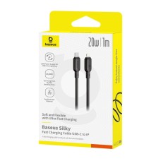 Baseus Silky Series Type-C to Lightning Cable – 20W Fast Charging
