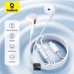 Baseus Encok CZ19 Semi-In-Ear Wired Earphones – Type-C