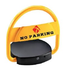 Parking barrier on the remote