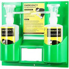 Emergency eye wash