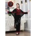 Embroidered women's Overhaul