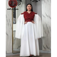 Embroidered women's dress